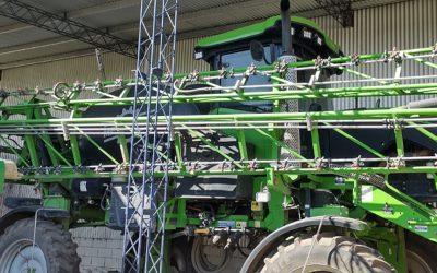 Agroquímicos: clausuran máquina pulverizadora en Pampayasta Sur.