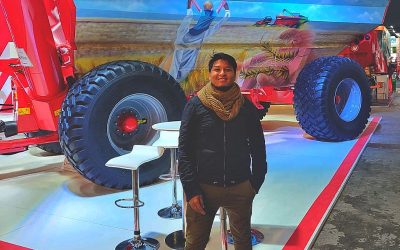 El campo y el arte se enlazan de la mano de AKRON y el artista sanfrancisqueño Ramón Cortez.