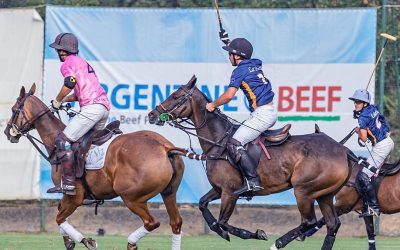 La carne y el polo argentinos mostraron su excelencia en Europa.
