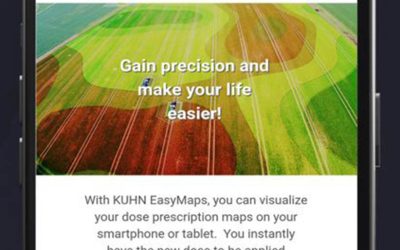 Kuhn EasyMaps: nueva app que mejora la precisión sin necesidad de sistema GPS en cabina.