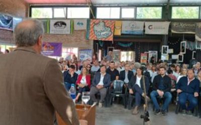 Busso insistió en la eliminación de retenciones en la 33° Expo Adelia María.