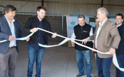 Fitosanitarios: Se inauguró un Centro de Almacenamiento Transitorio en Adelia María.