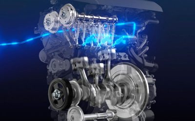 Motor diésel y motor de combustión interna alimentado con hidrógeno líquido.