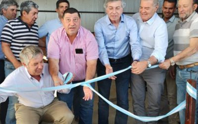Fitosanitarios: En Monte Buey se inauguró un Centro de Almacenamiento Transitorio.