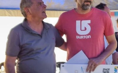 Serrano: Busso entregó aportes de BPAS, ganaderos y recorrió obras de infraestructura.