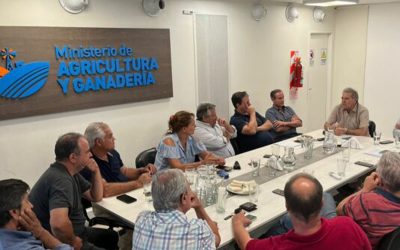 Incendios: Busso recibió a las rurales del Arco Noroeste