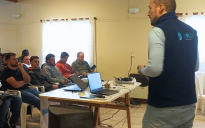 Se dictaron 866 cursos de capacitación a operadores de máquinas de pulverización terrestre