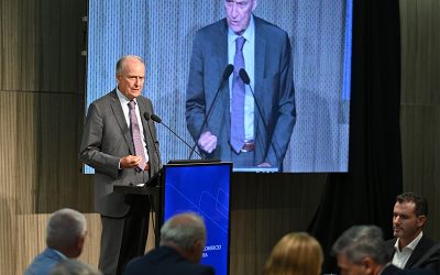 La Bolsa de Comercio de Córdoba lanzó la Fundación ECOSUR con la presencia del Gobernador Martín Llaryora