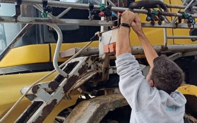 Fitosanitarios: Se clausuraron tres máquinas autopropulsadas