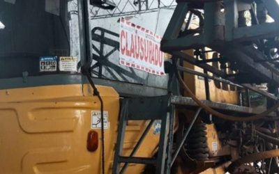 Fitosanitarios: Clausura de maquinaria en el departamento San Justo