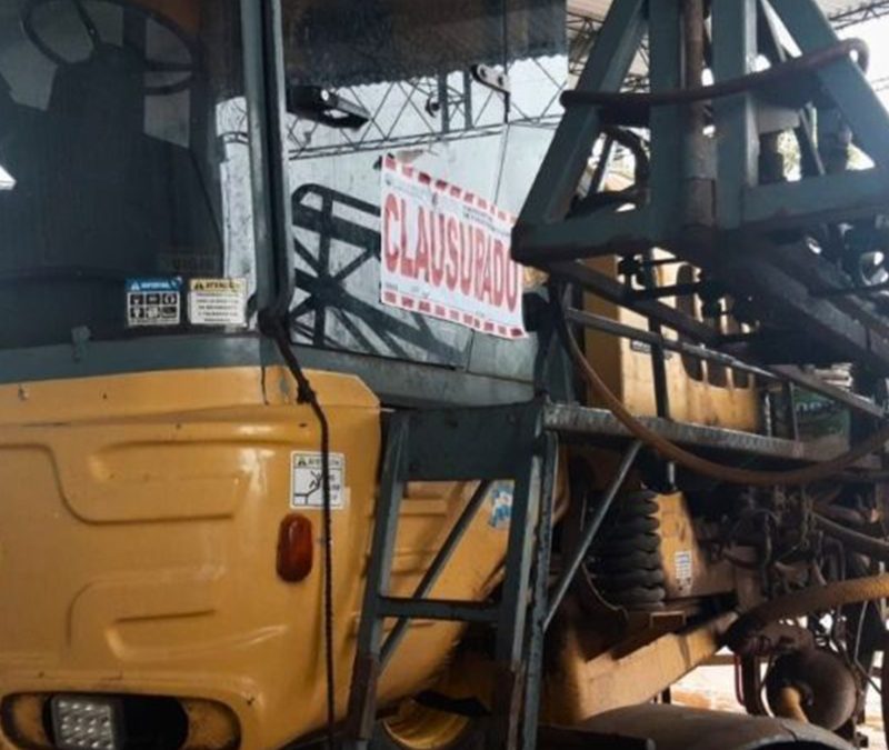 Fitosanitarios: Clausura de maquinaria en el departamento San Justo