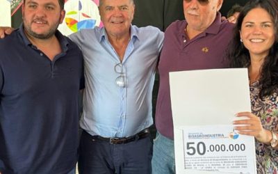 Caminos Rurales: Busso entregó $950 millones a consorcios camineros del departamento Unión