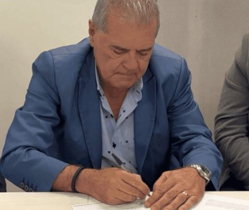 Se firmó el contrato de obra para la línea aérea media tensión 33 kV. construcción Villa Valeria – Nicolás Bruzone
