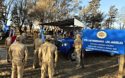 Seguridad Rural: Inauguración del destacamento Las Ensenadas – Los Jagüeles y entrega de patrulla