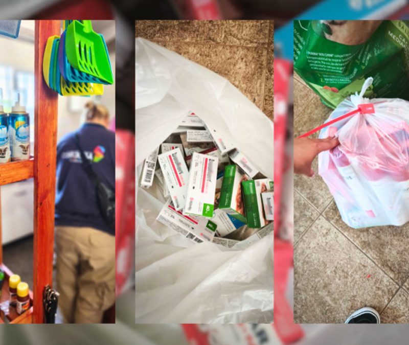 Interdicción de productos zooterápicos en el departamento Calamuchita