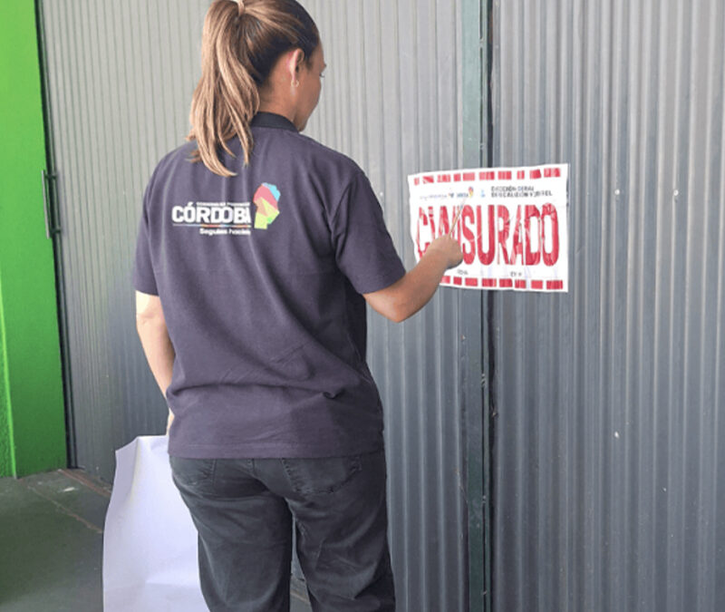 Fitosanitarios: Controles y clausuras en los departamentos Río Primero, San Justo y Río Seco