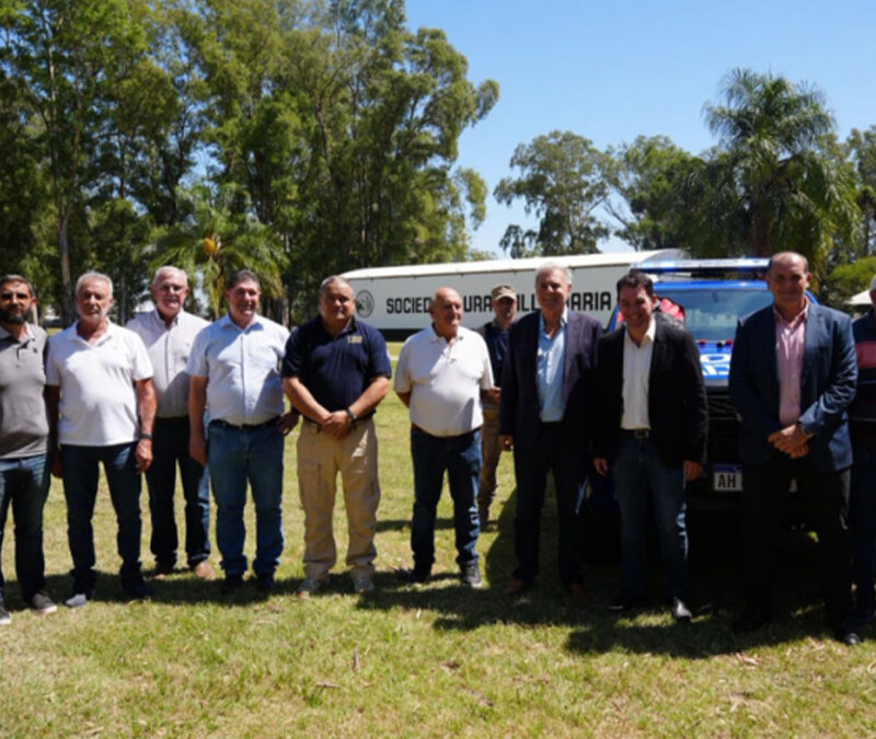 Villa María: aportes de BPAs, apoyo crediticio a la cadena láctea y refuerzo de seguridad rural