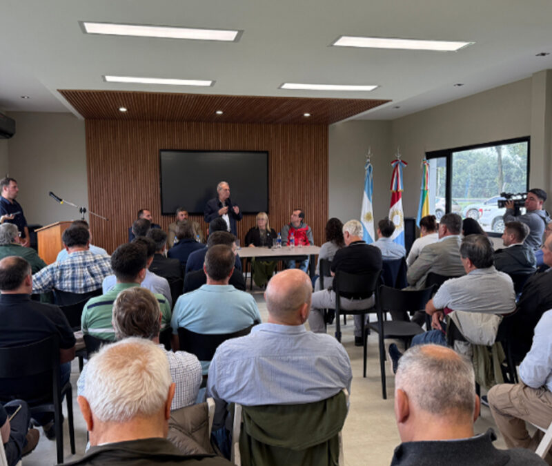 La Provincia presentó la plataforma del nuevo Registro Oficial Lechero