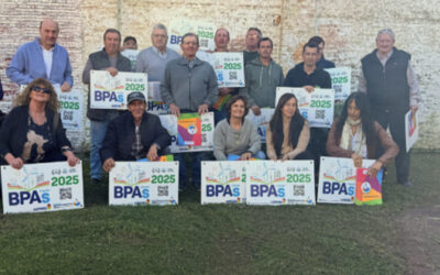 Departamento Roque Sáenz Peña: entrega de BPAs y dos patrullas rurales