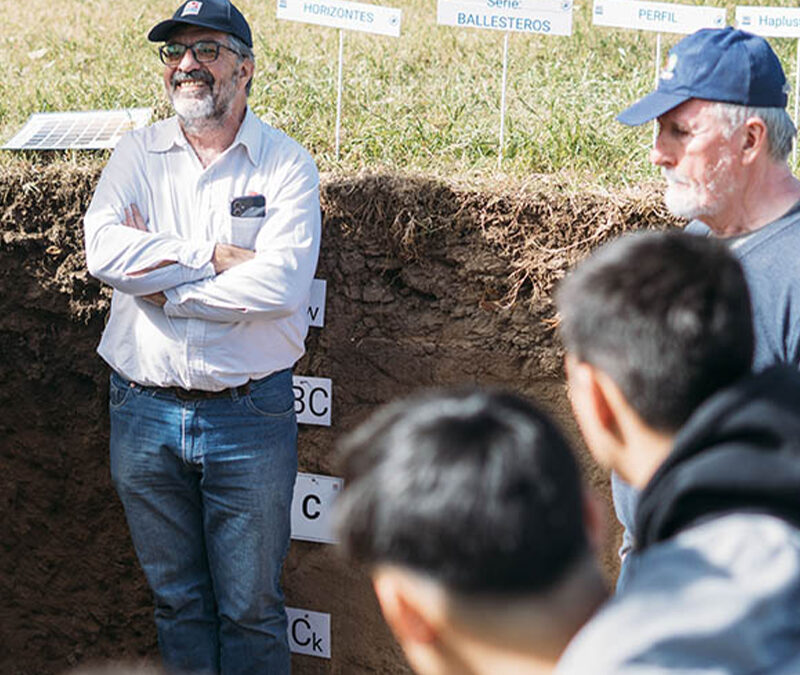 Un campo de 100 hectáreas y una lluvia que equivale a 2.000 camiones: Cuando el agua sobra, el campo también necesita estrategia
